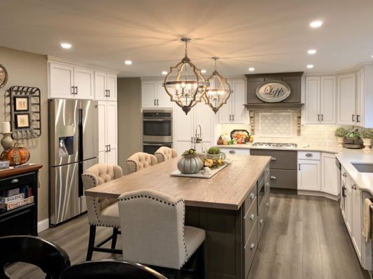 Gorgeous Cabinets to ceiling