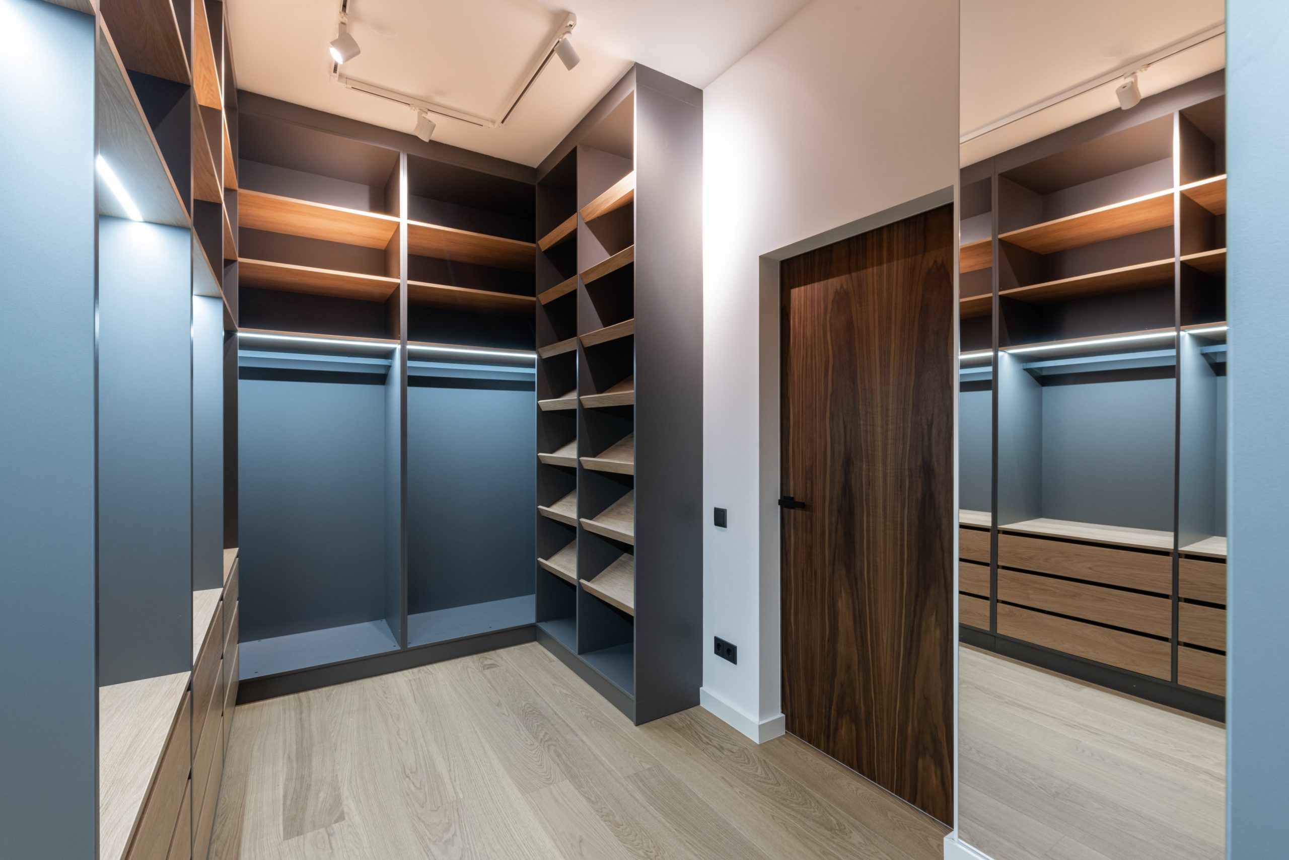 Walk-in Closets, High-End European Kitchens