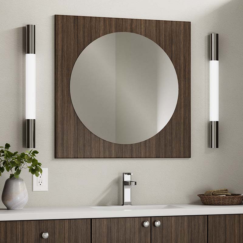 Joss-circle-mirror-square-frame-800 - InDesign Kitchen and Bath Remodeling