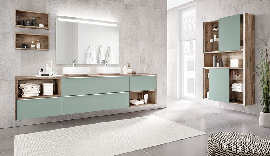 bad_touch337_eiche_havanna_nobilia-1 - InDesign Kitchen and Bath Remodeling Modern Bathrooms