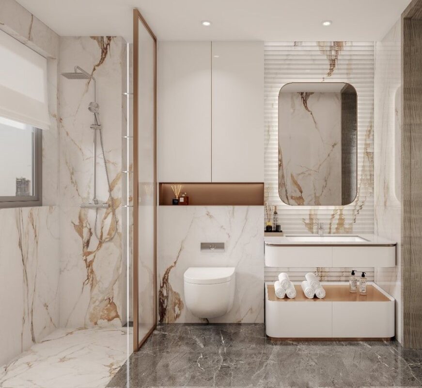 image - InDesign Kitchen and Bath Remodeling Modern Bathrooms